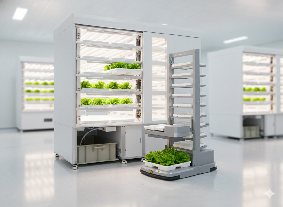G-Cube with CTU automated tray handling robot