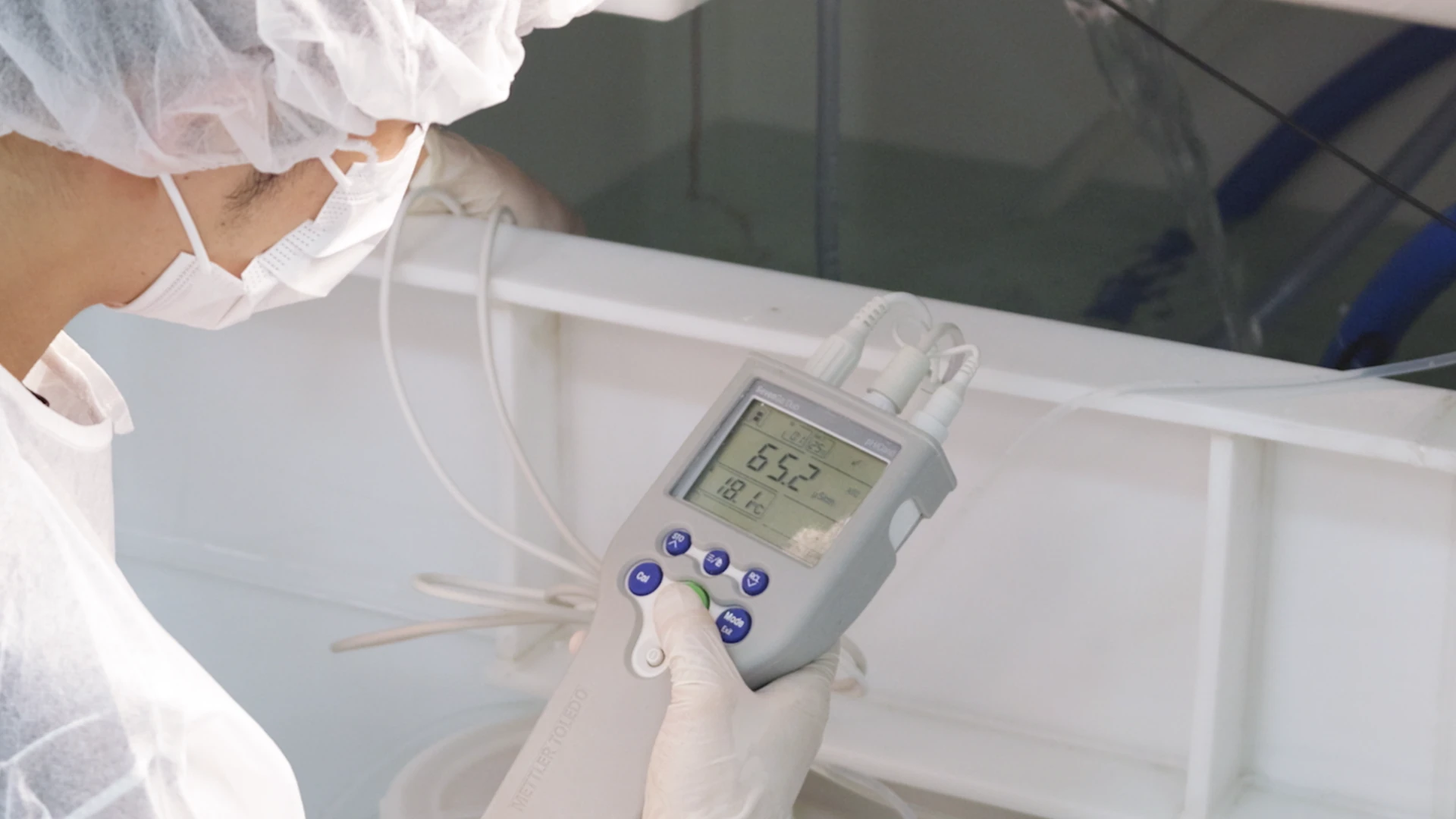 Environment measurement under real crop operation